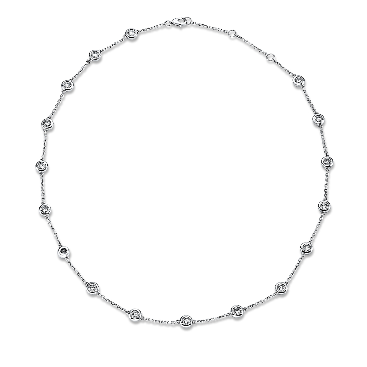 Collier 14 kt WG