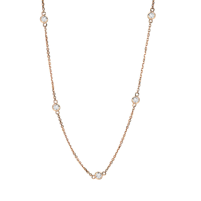 Collier 18 kt RG