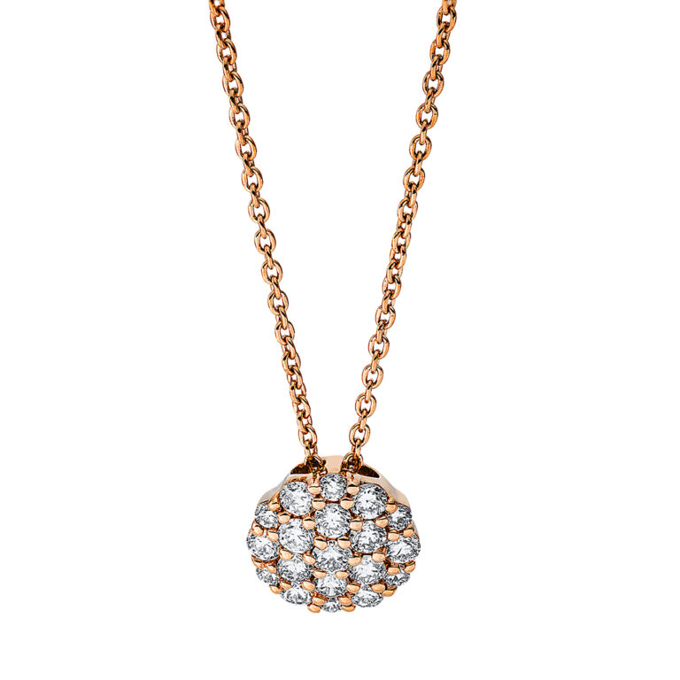 Collier 18 kt RG
