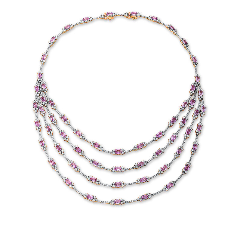 Collier 18 kt RG