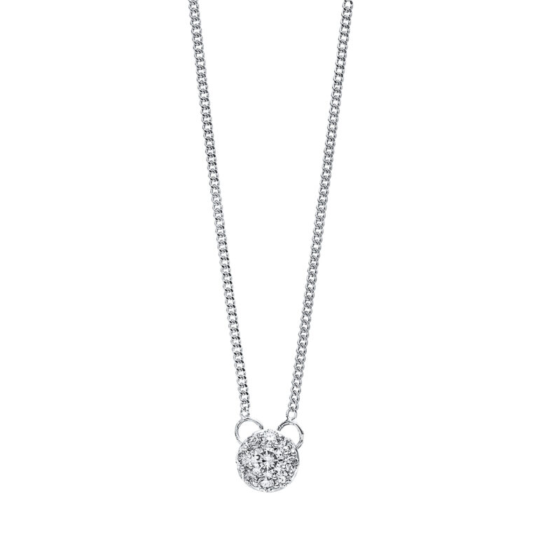Collier 18 kt WG