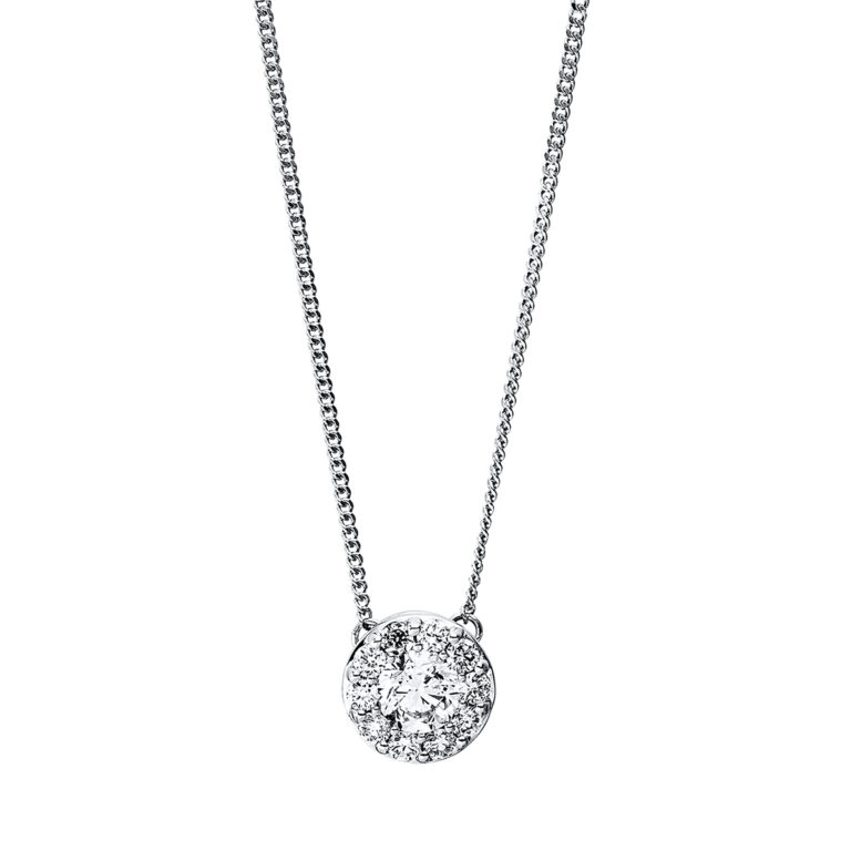 Collier 18 kt WG