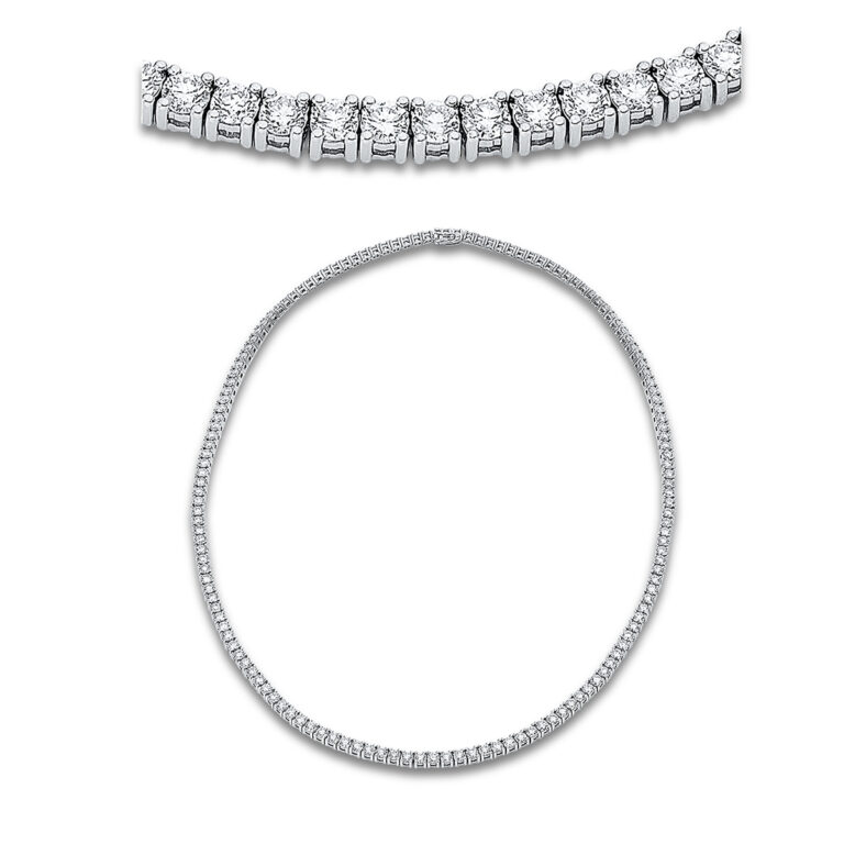 Collier 18 kt WG