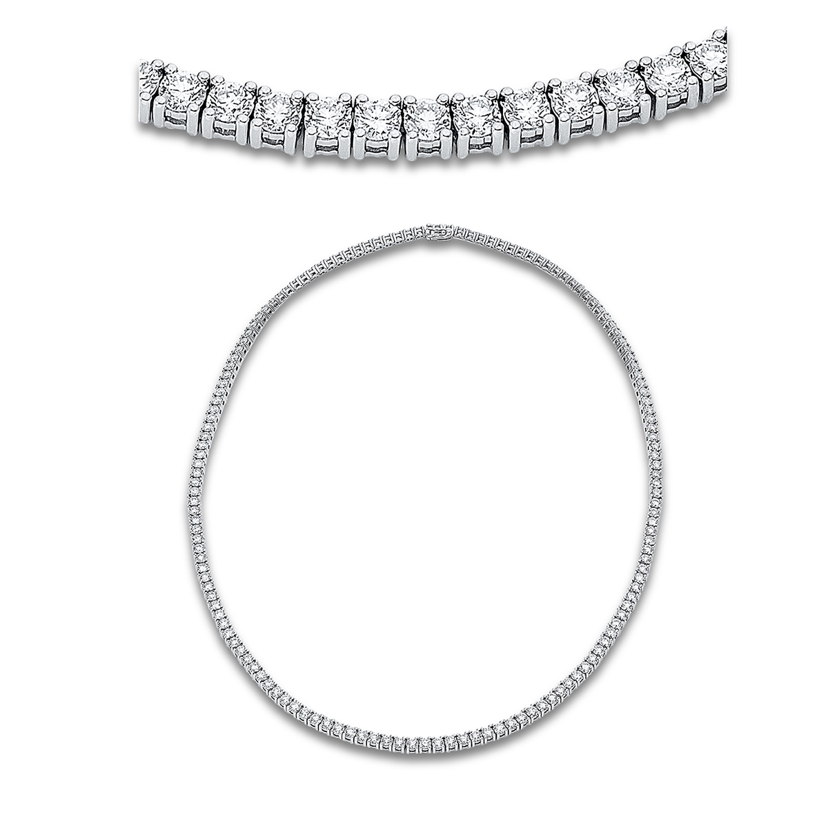 Collier 18 kt WG