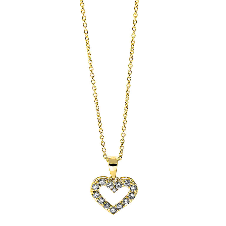 Collier 18 kt GG "Herz"