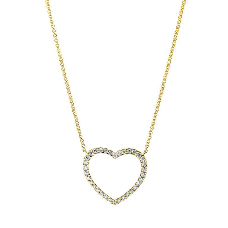 Collier 18 kt GG "Herz"