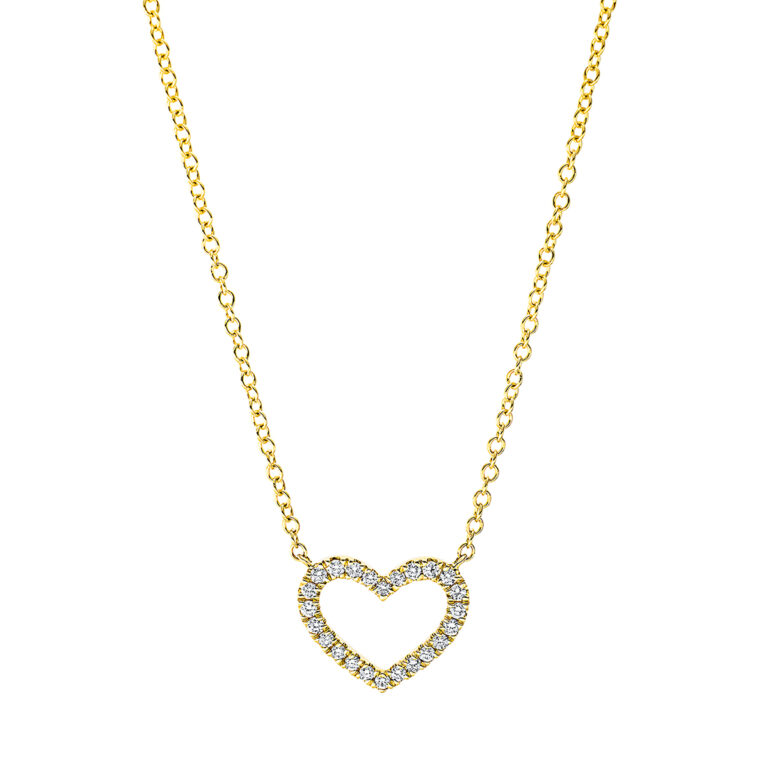 Collier 18 kt GG "Herz"