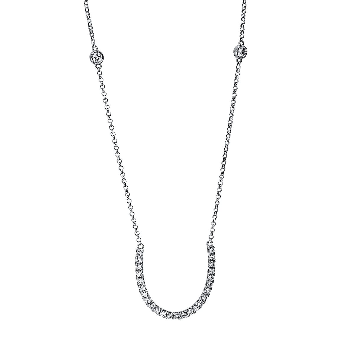 Collier 18 kt WG