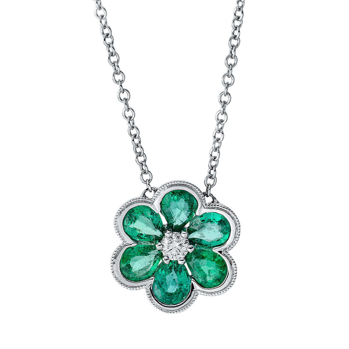 Collier 18 kt WG