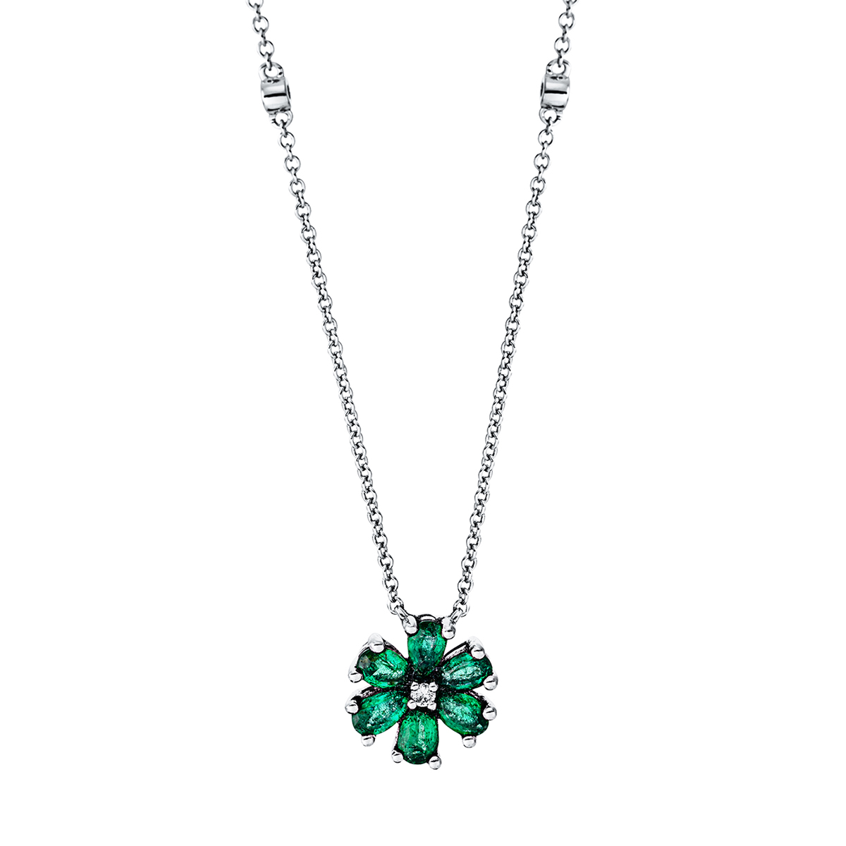 Collier 18 kt WG