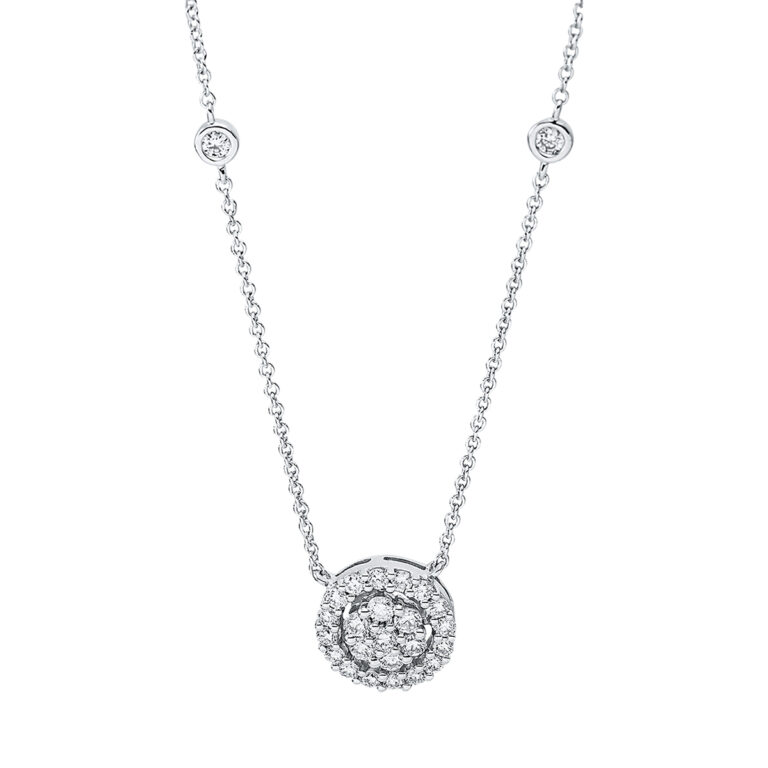 Collier 18 kt WG