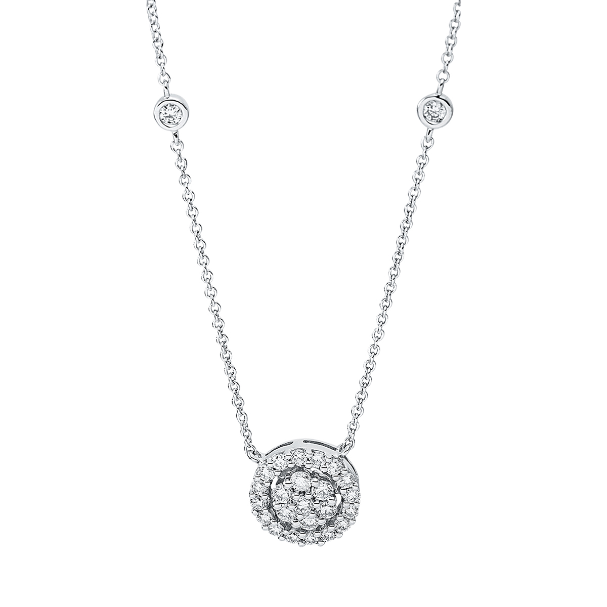 Collier 18 kt WG