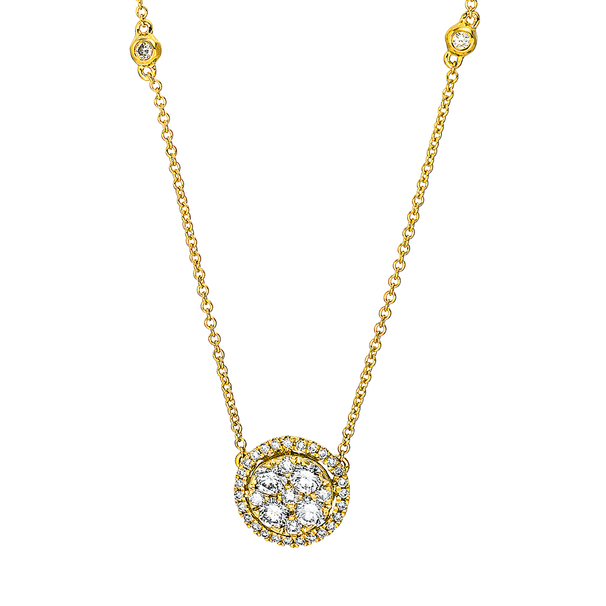 Collier 18 kt GG