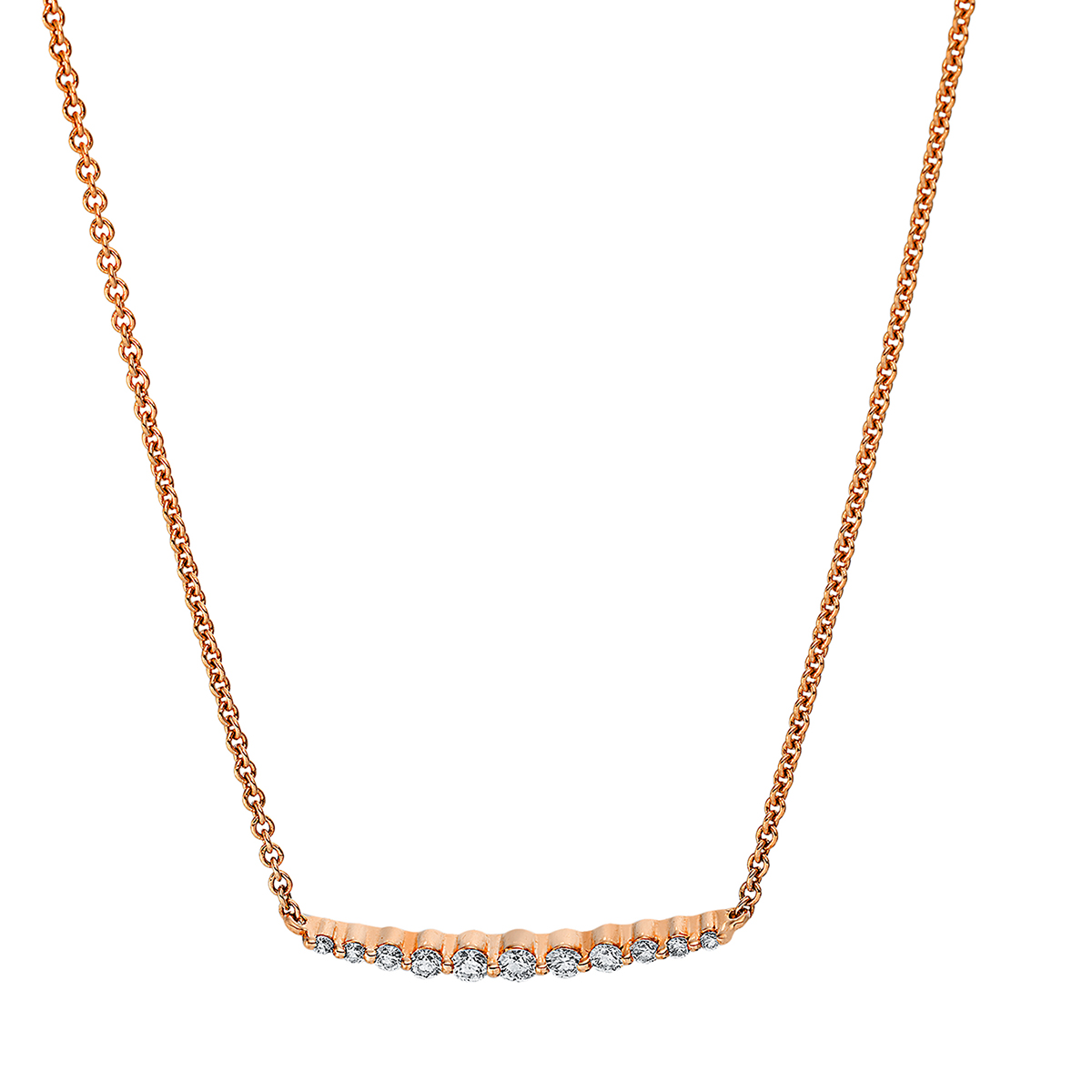 Collier 18 kt RG