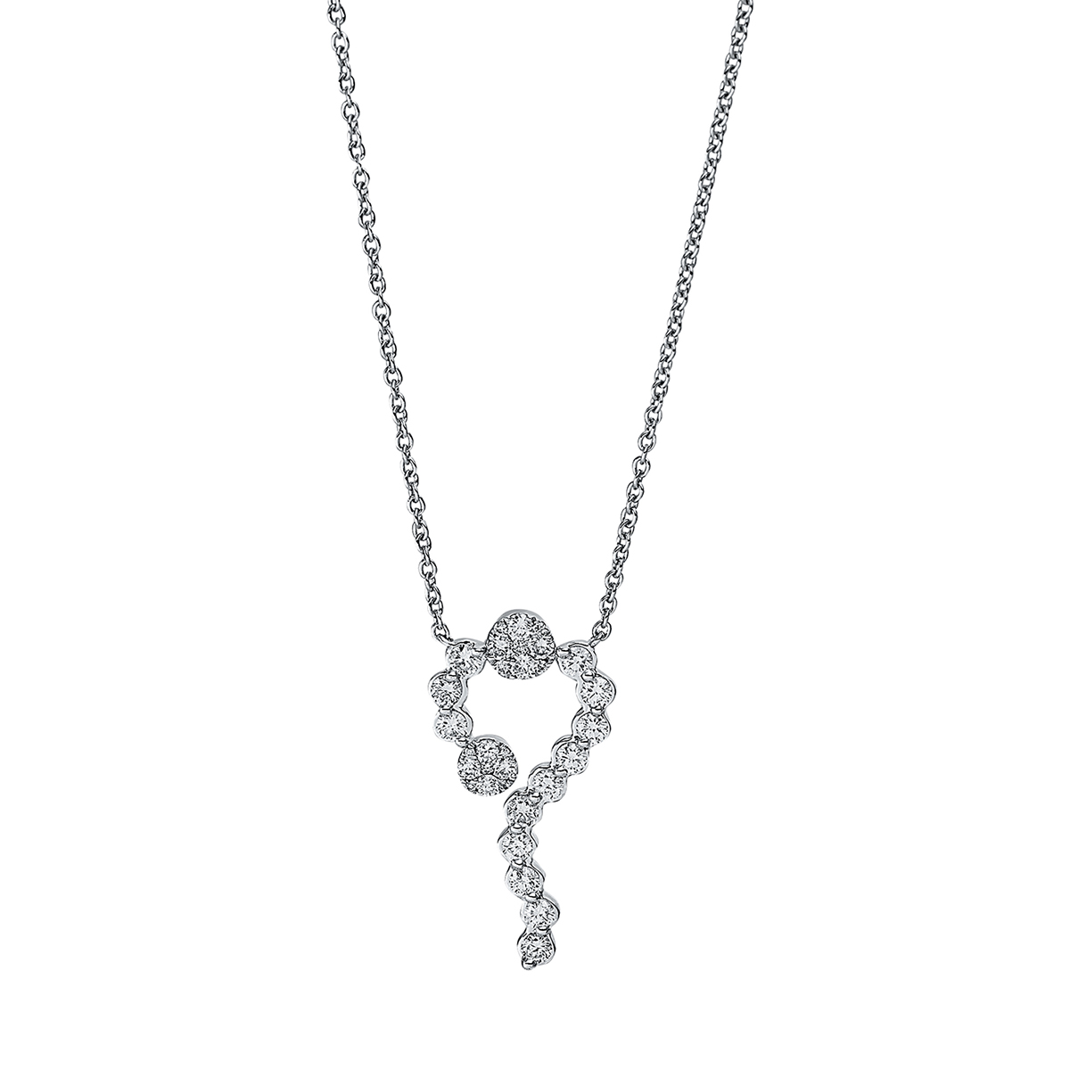 Collier 18 kt WG