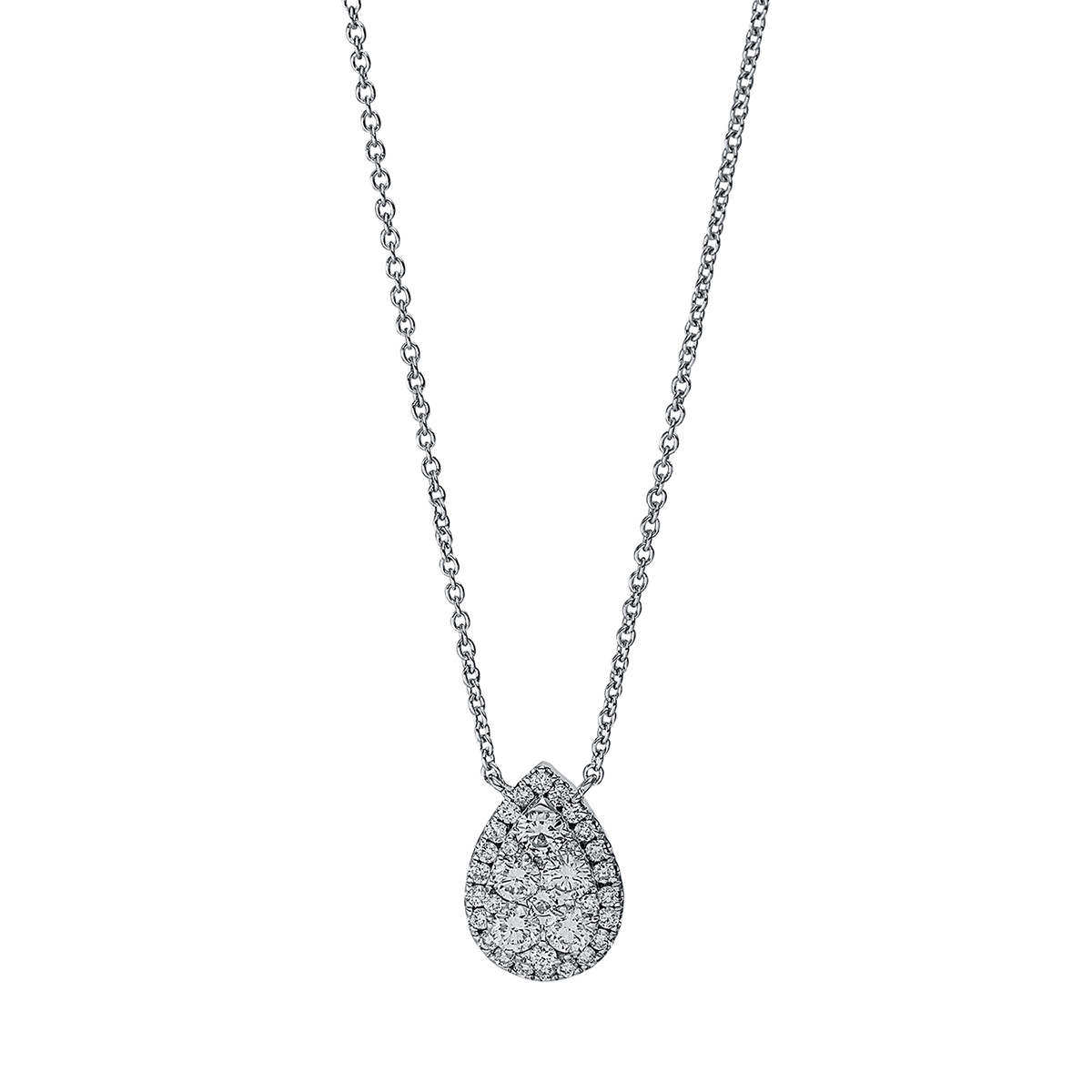 Collier 18 kt WG
