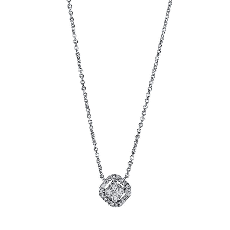 Collier 18 kt WG