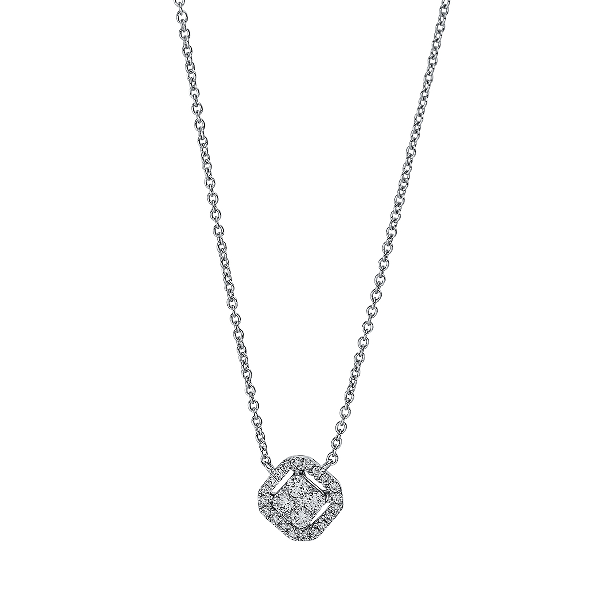 Collier 18 kt WG