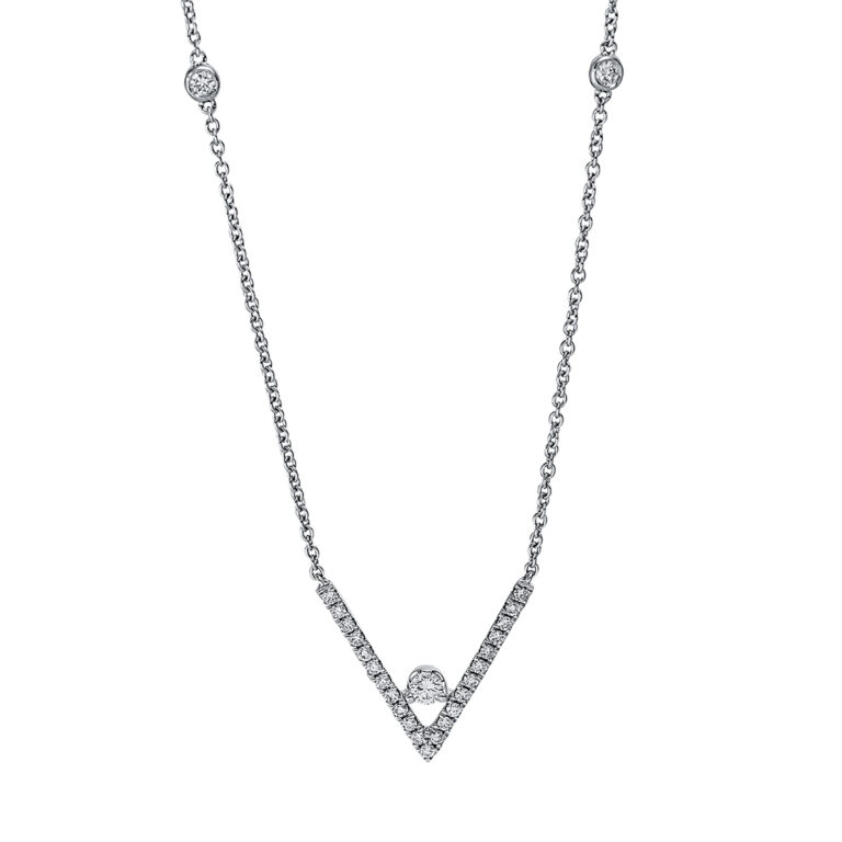 Collier 18 kt WG