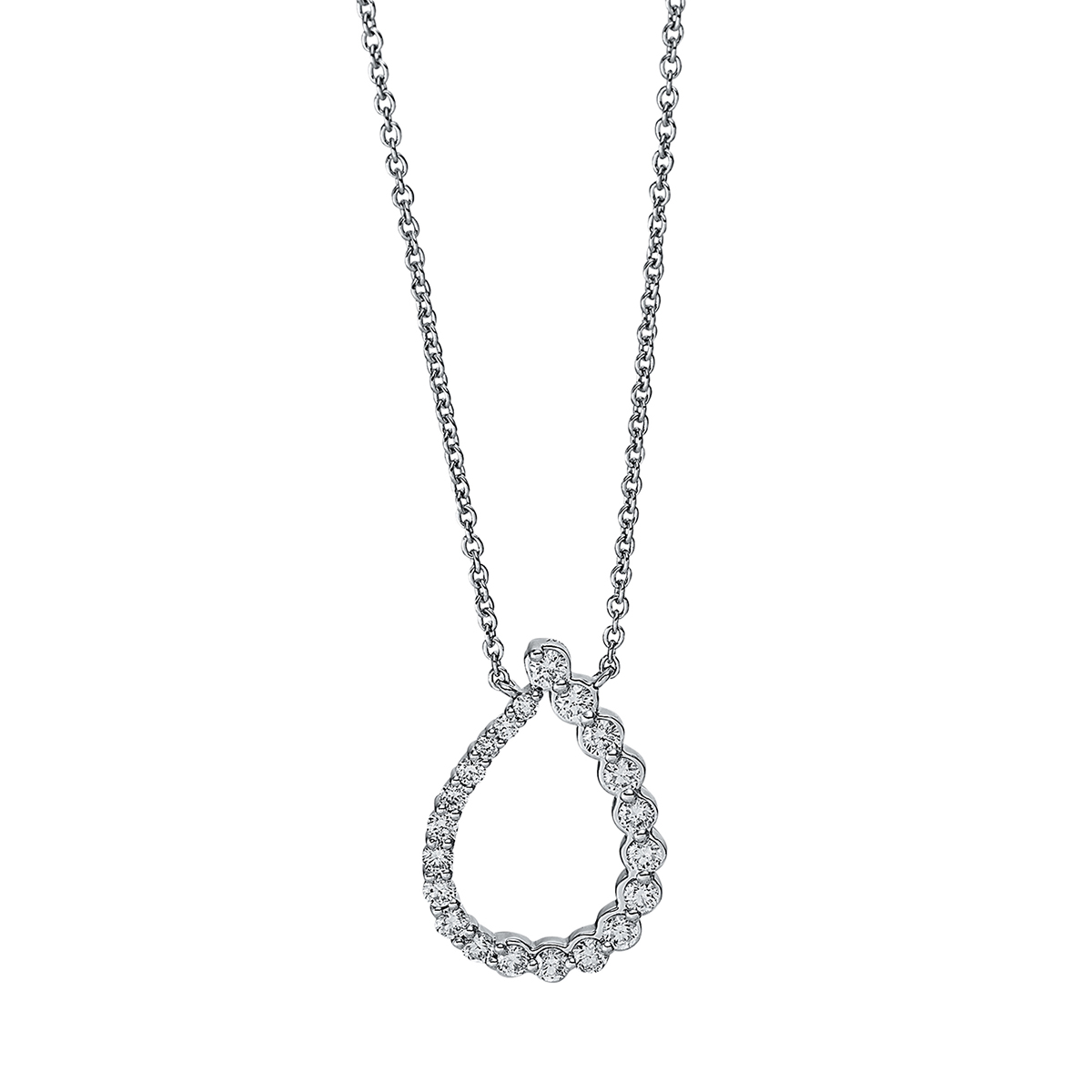 Collier 18 kt WG