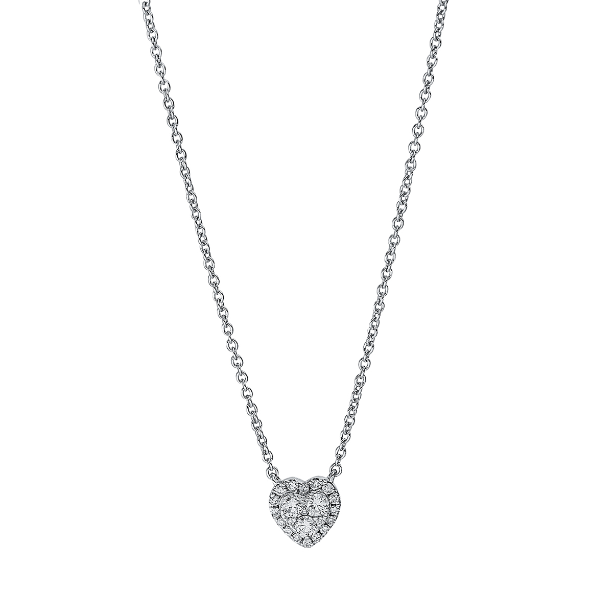 Collier 18 kt WG