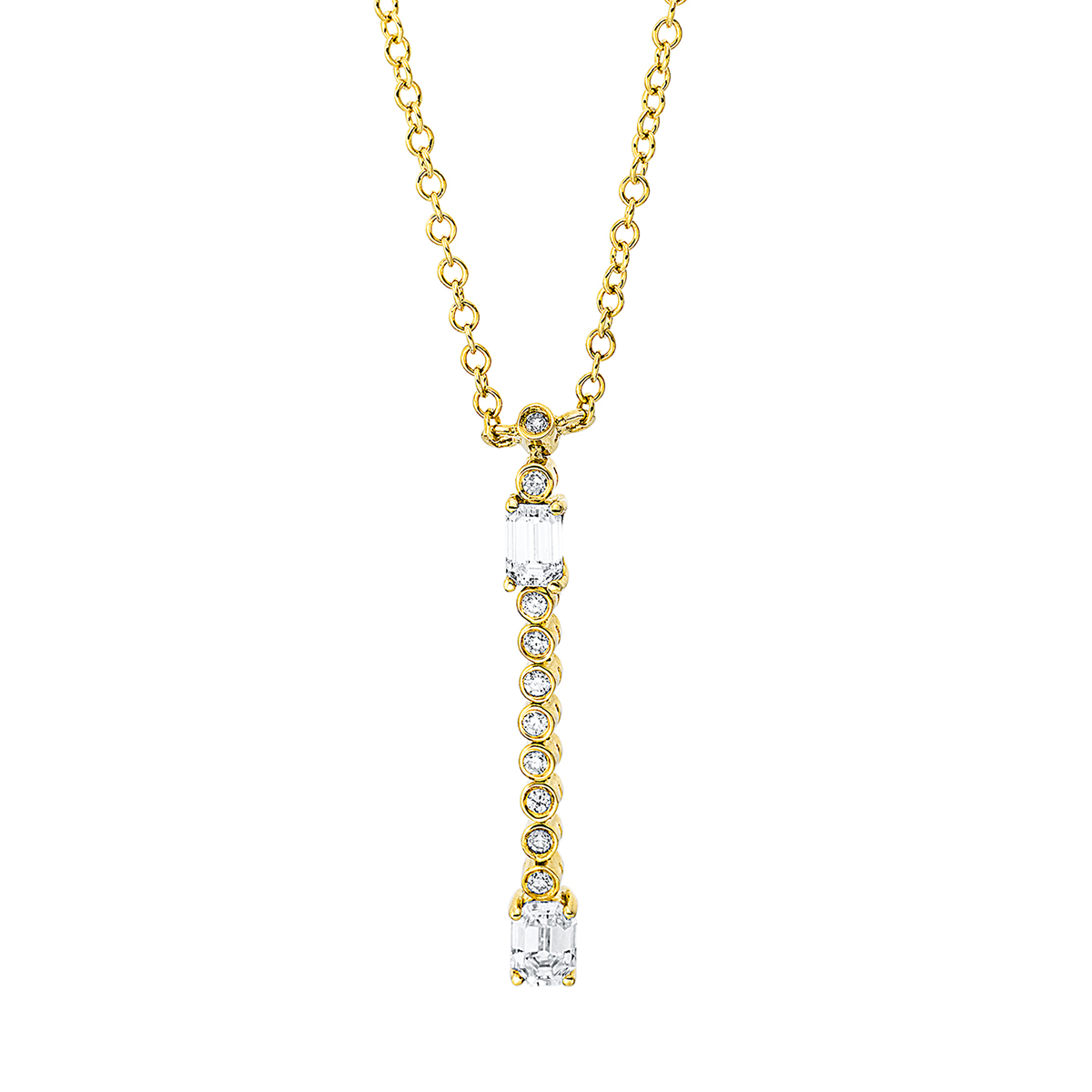Collier 18 kt RG