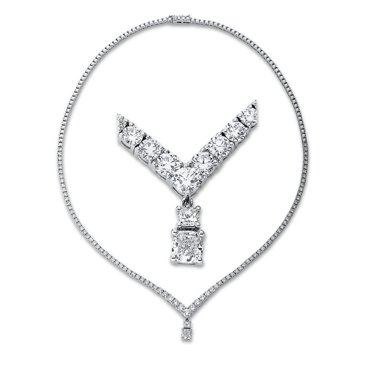 Collier 18 kt WG
