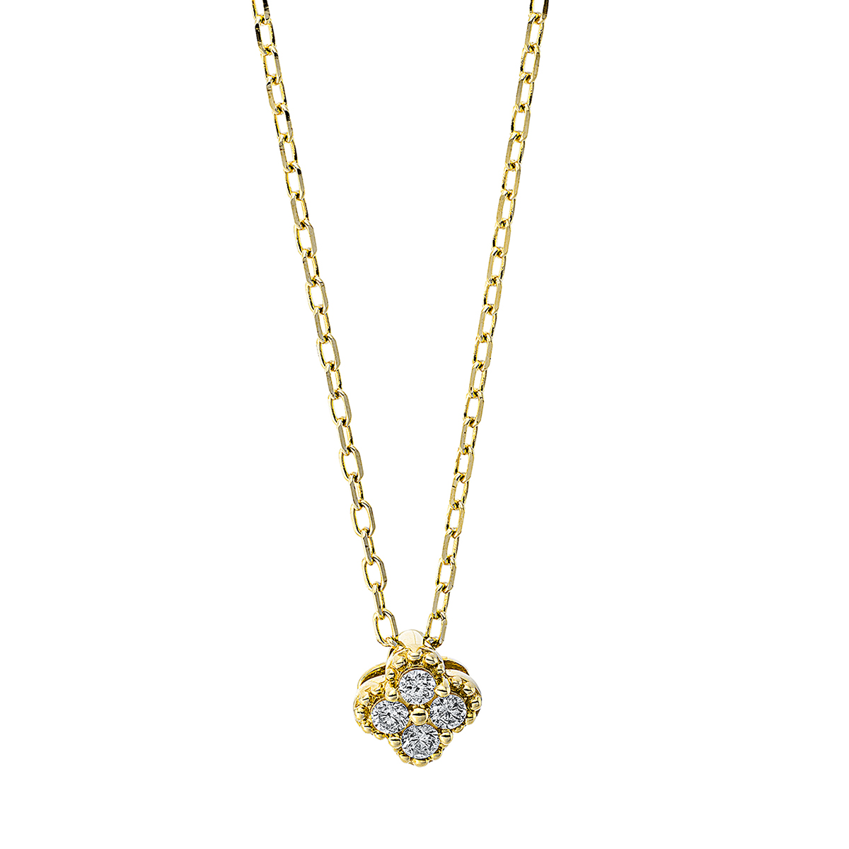 Collier 18 kt GG, mit ZÖ 40 cm + 43 cm