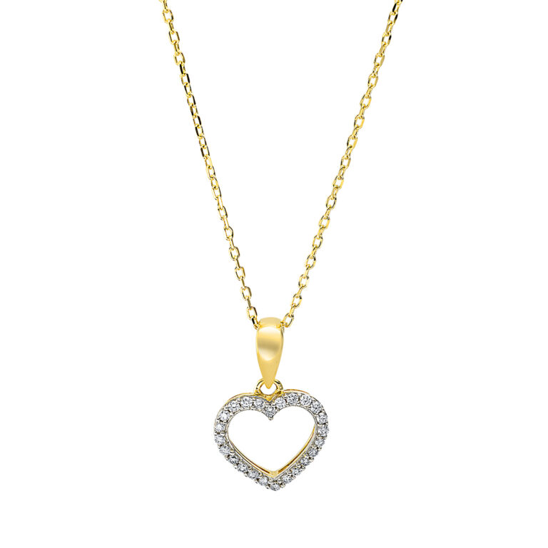 Collier 18 kt GG "Herz"