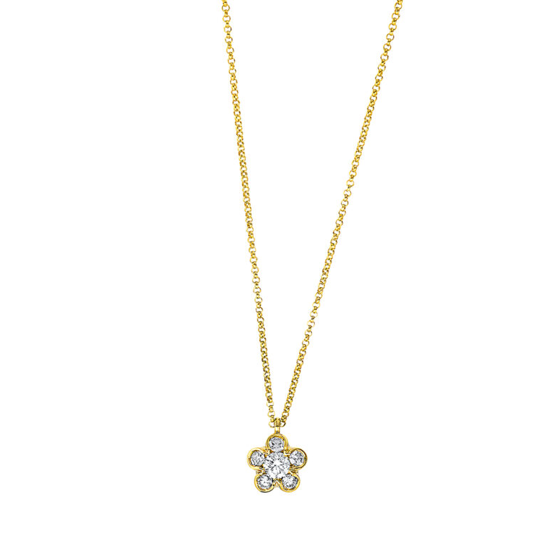 Collier 18 kt GG