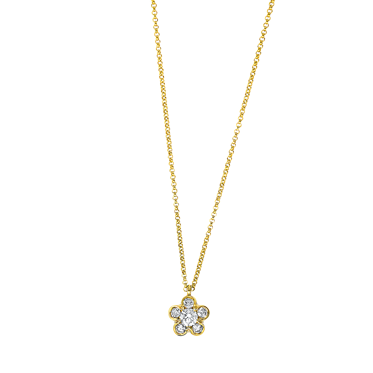 Collier 18 kt GG