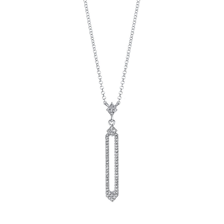 Collier 18 kt WG