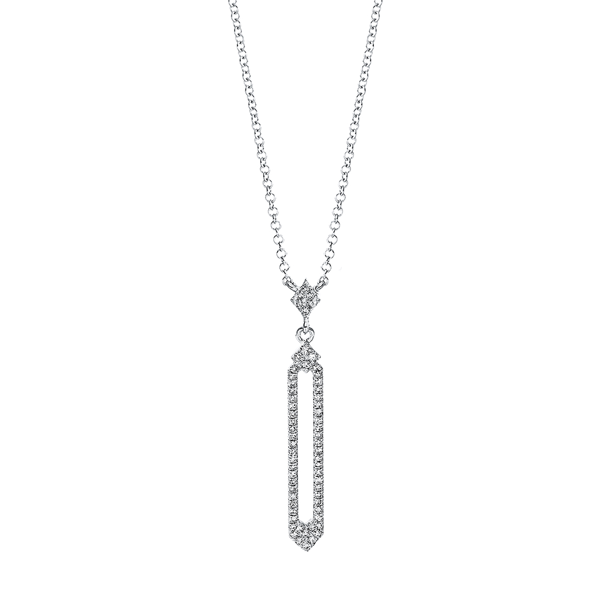 Collier 18 kt WG