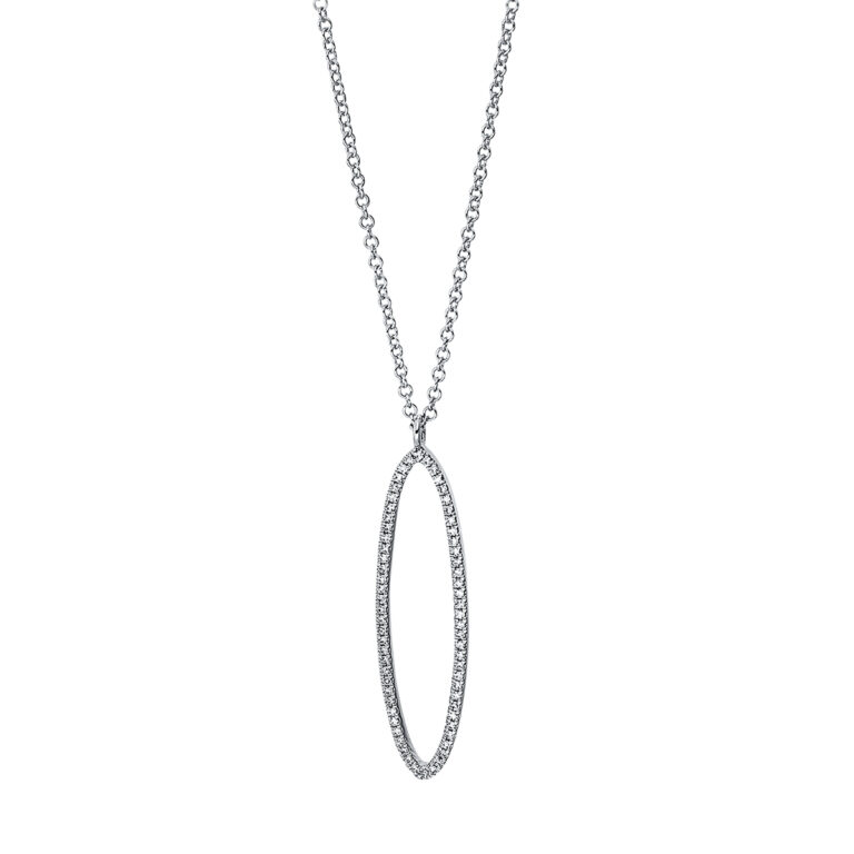 Collier 18 kt WG