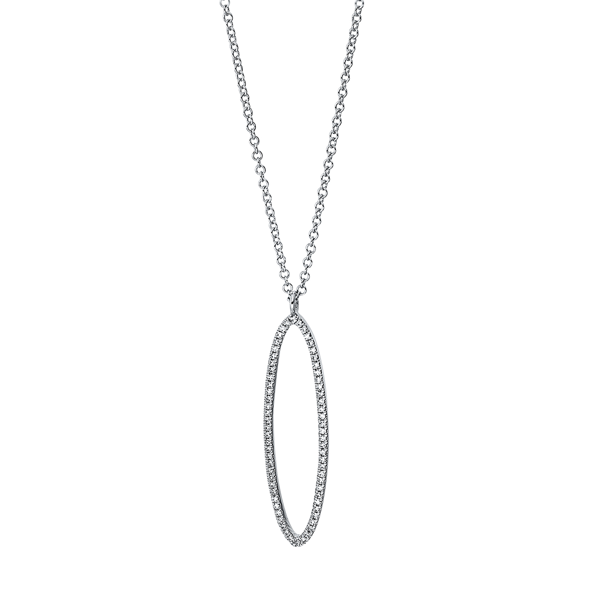 Collier 18 kt WG