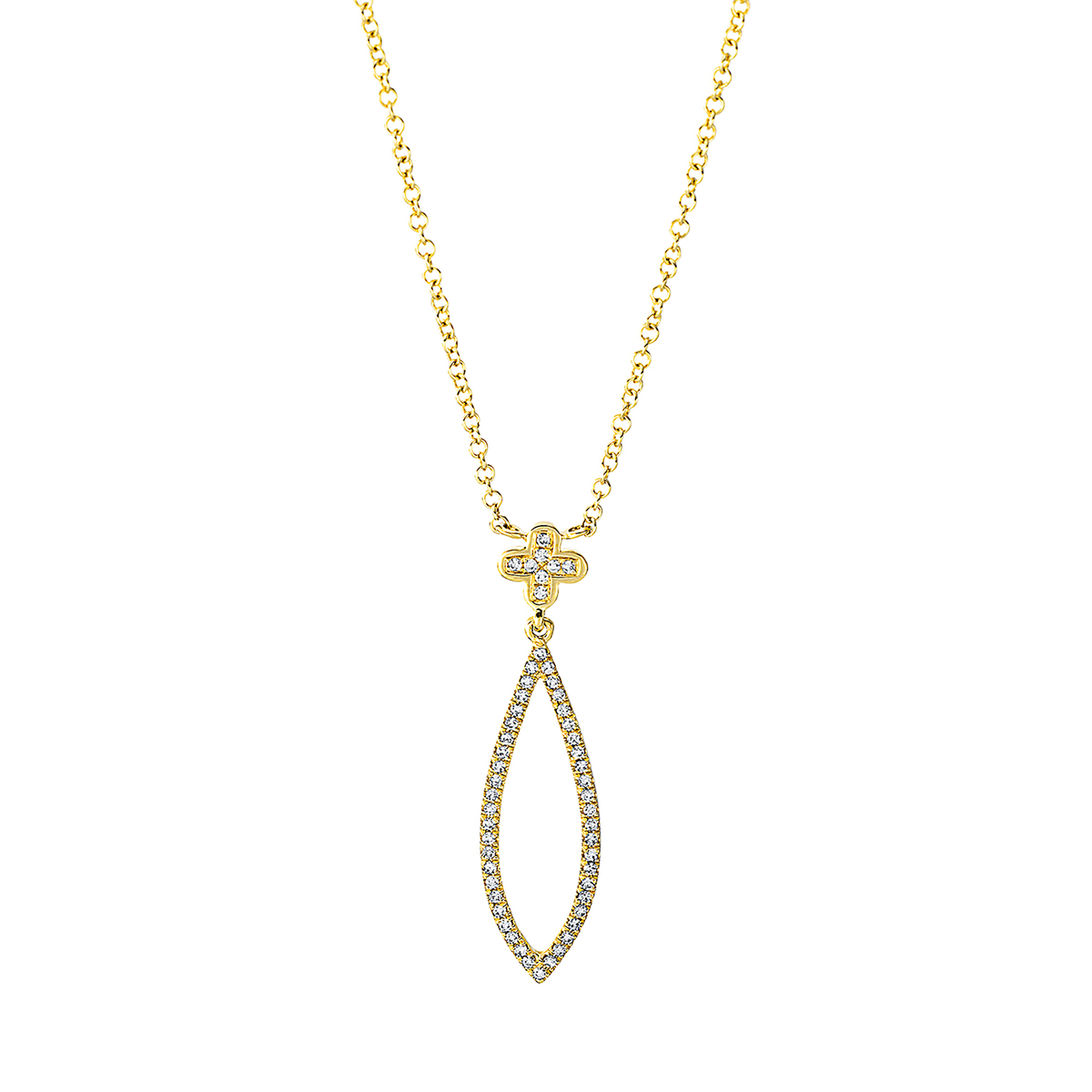 Collier 18 kt GG