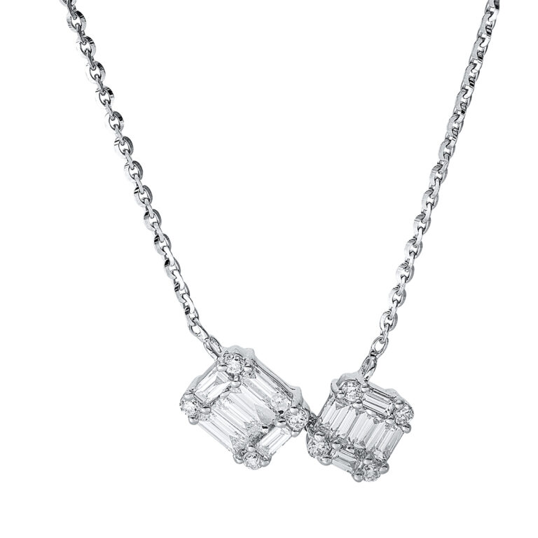 Collier 18 kt WG