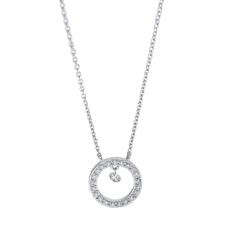 Collier 18 kt WG