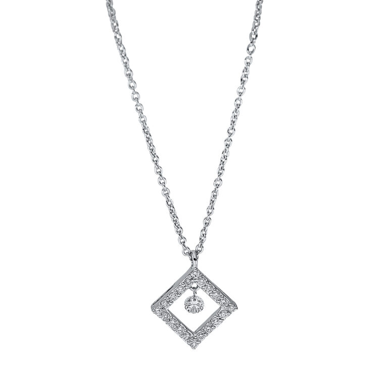 Collier 18 kt WG