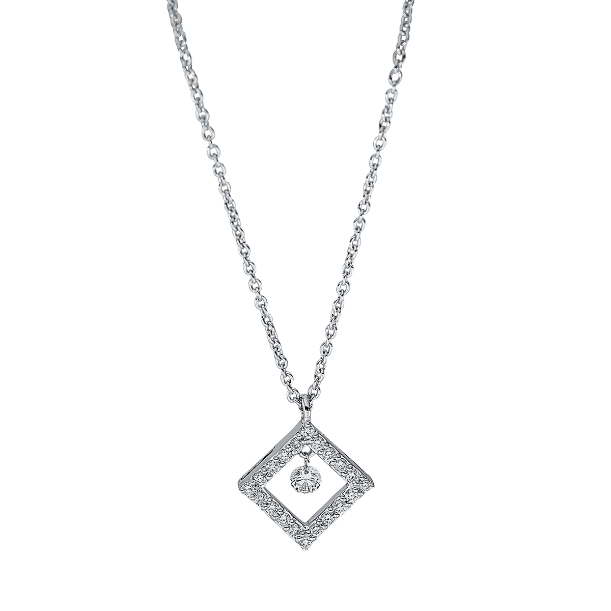 Collier 18 kt WG