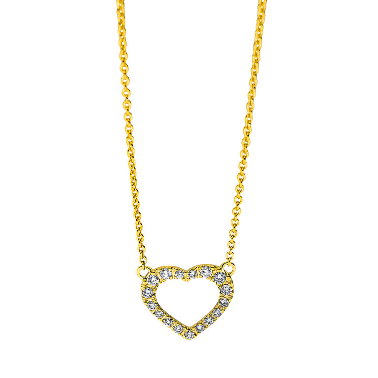 Collier 18 kt GG "Herz"