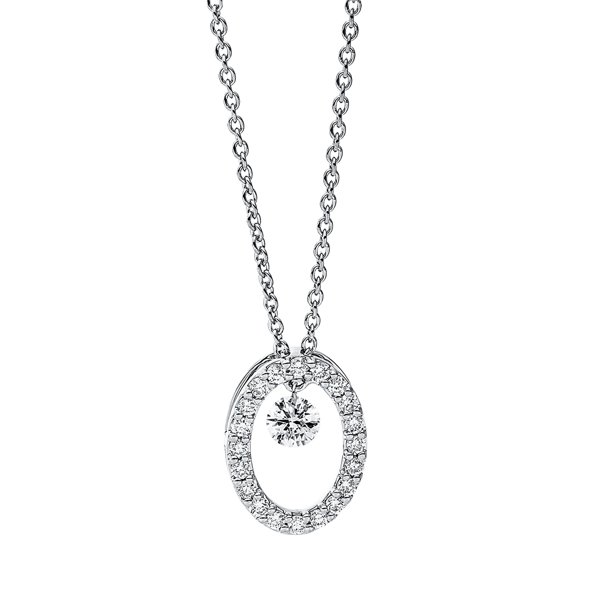 Collier 18 kt WG