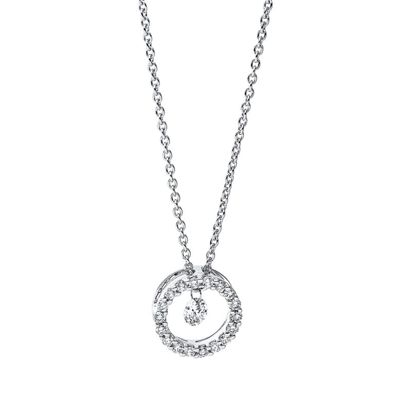 Collier 18 kt WG