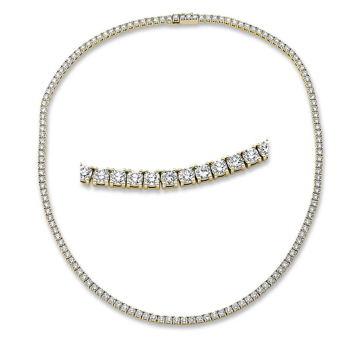 Collier 18 kt GG