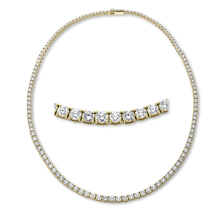 Collier 18 kt GG, gradual