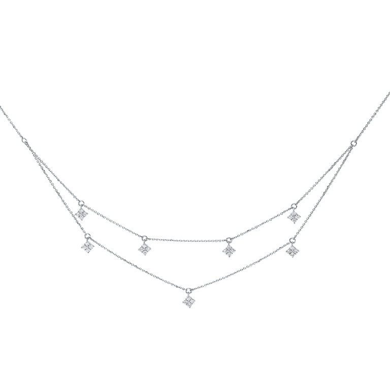 Collier 18 kt WG