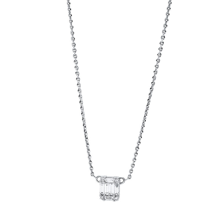 Collier 18 kt WG