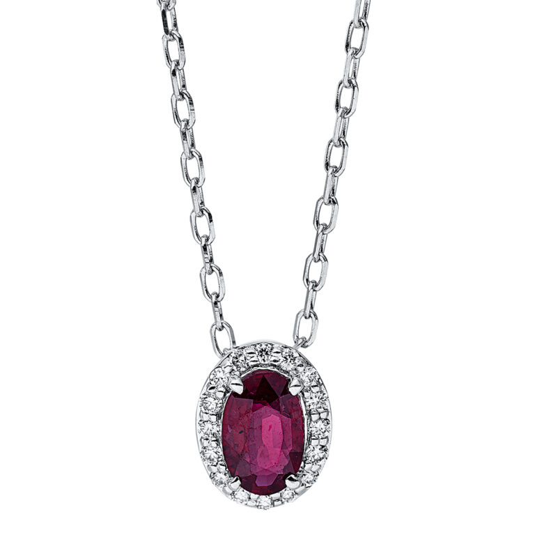 Collier 18 kt WG
