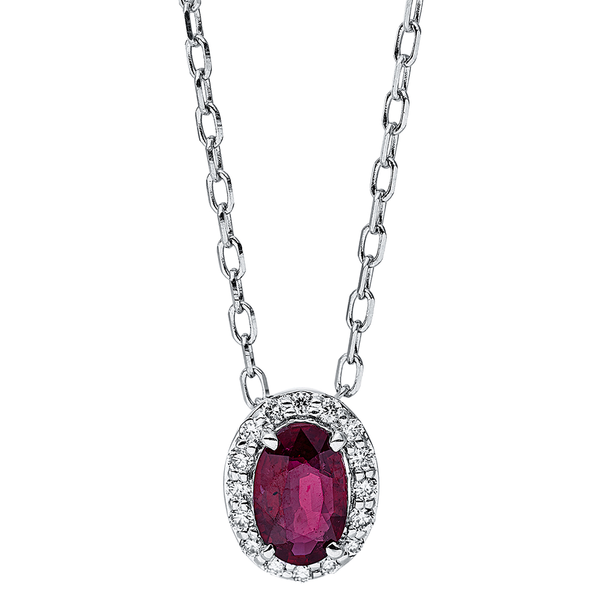 Collier 18 kt WG