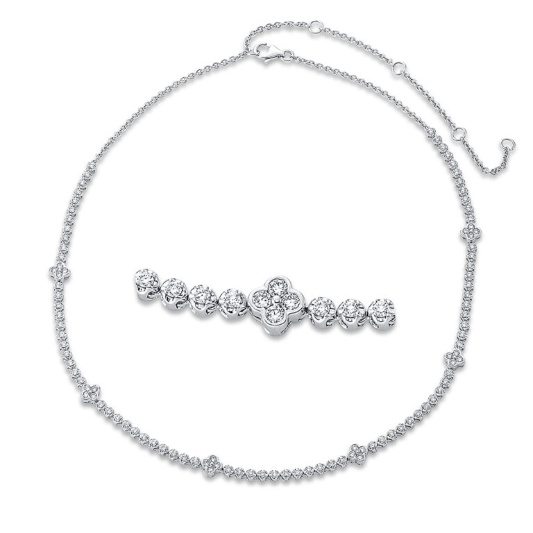 Collier 18 kt WG